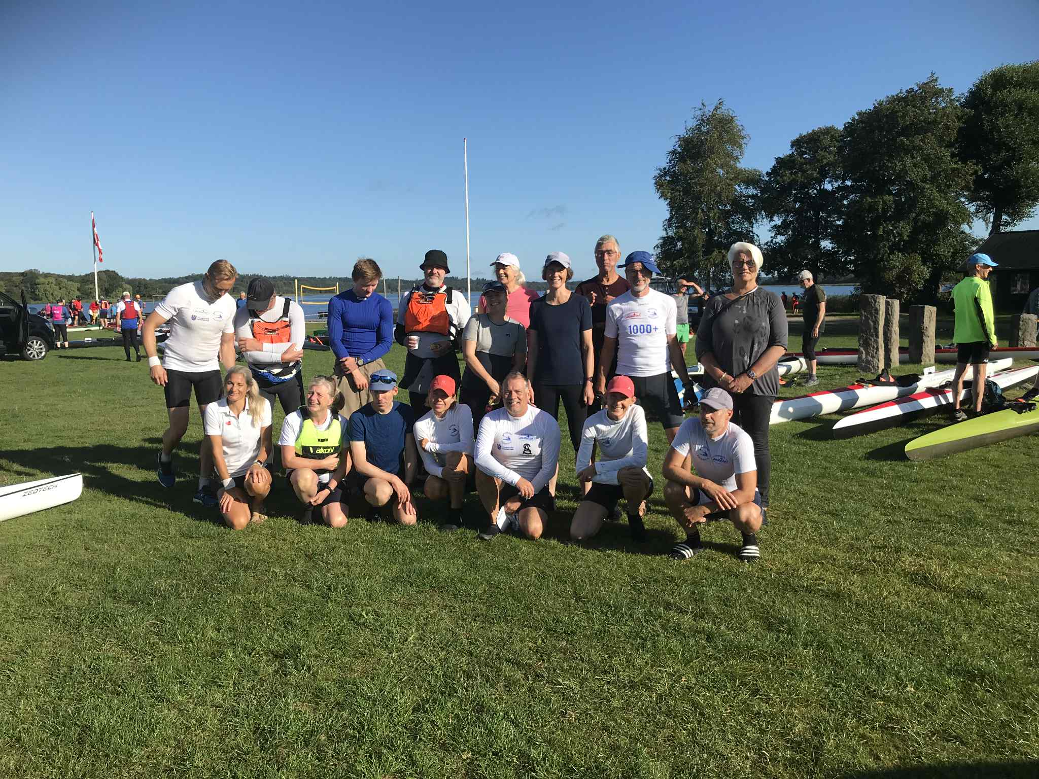 Tour de Gudenå skaber sammenhold. Her fra løbet i 2025. Foto: DGI