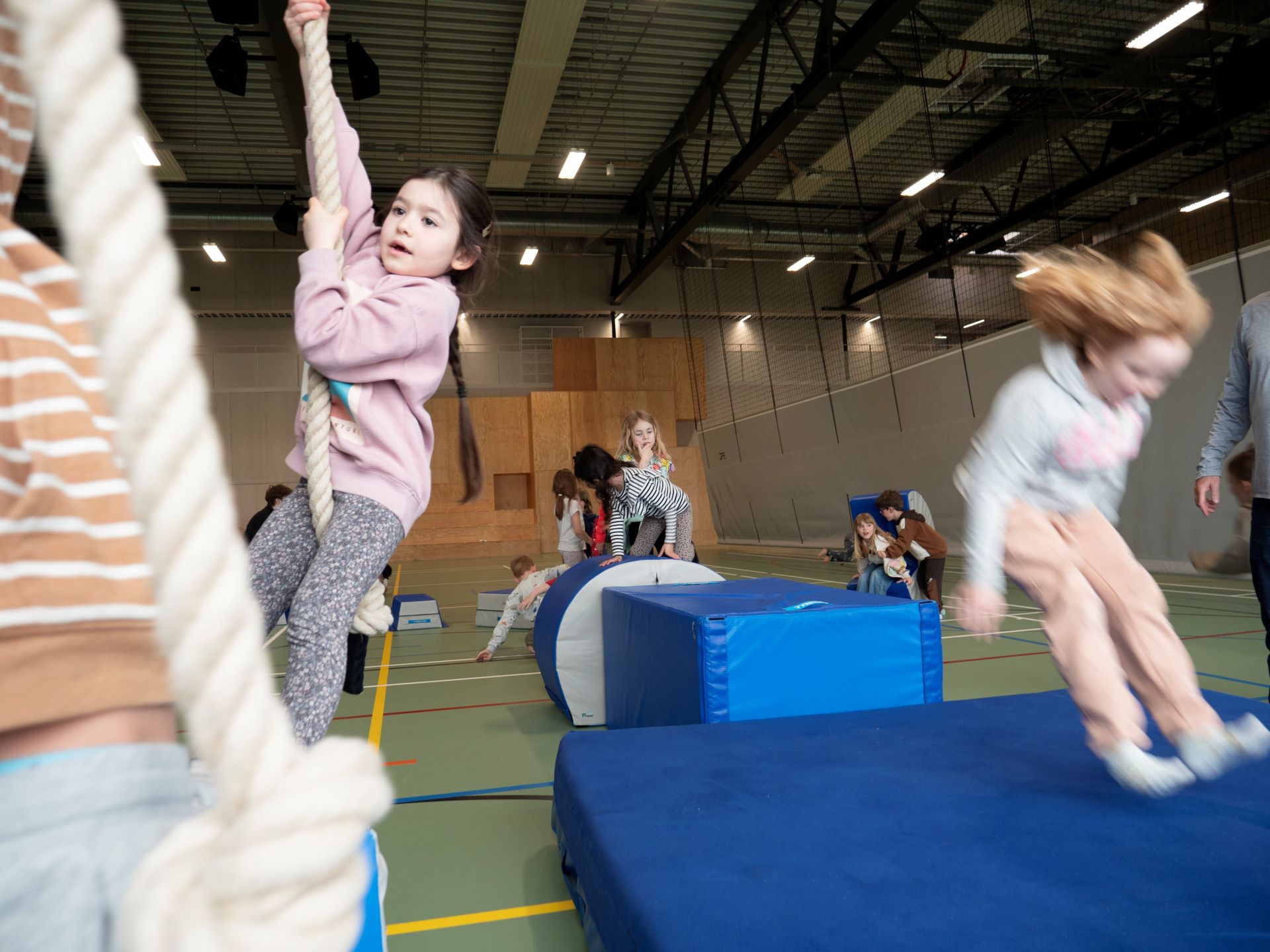 Børnene Fra KKFO'erne På De Tre Skoler Foto Helle Kjærsgaard