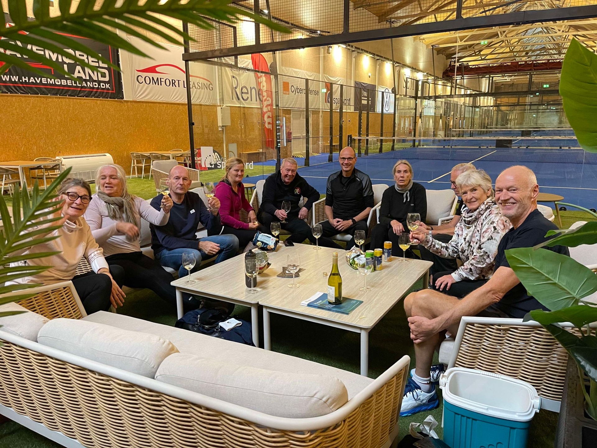 Socialt samvær efter træningen