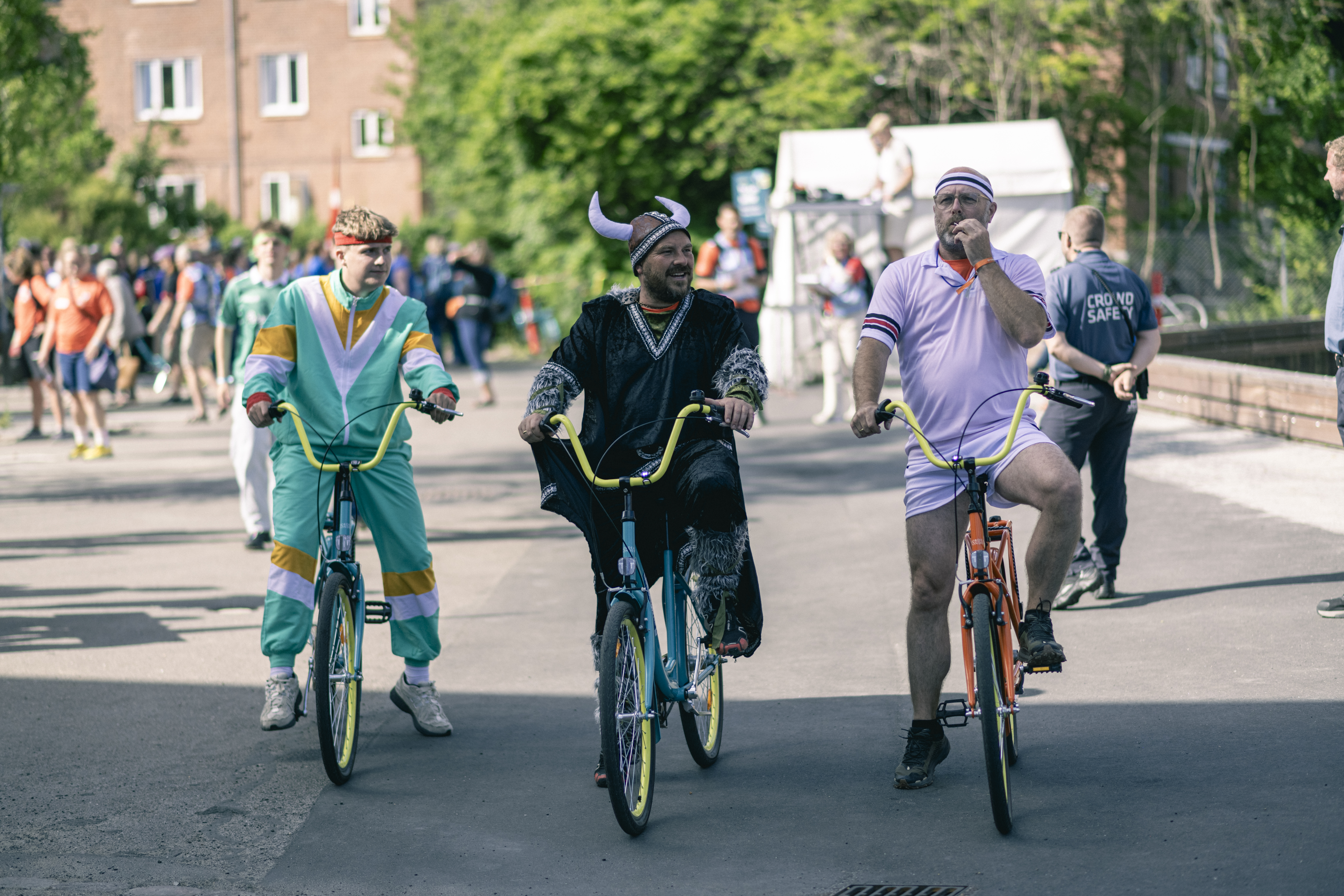 Landsstævnecykler med viking
