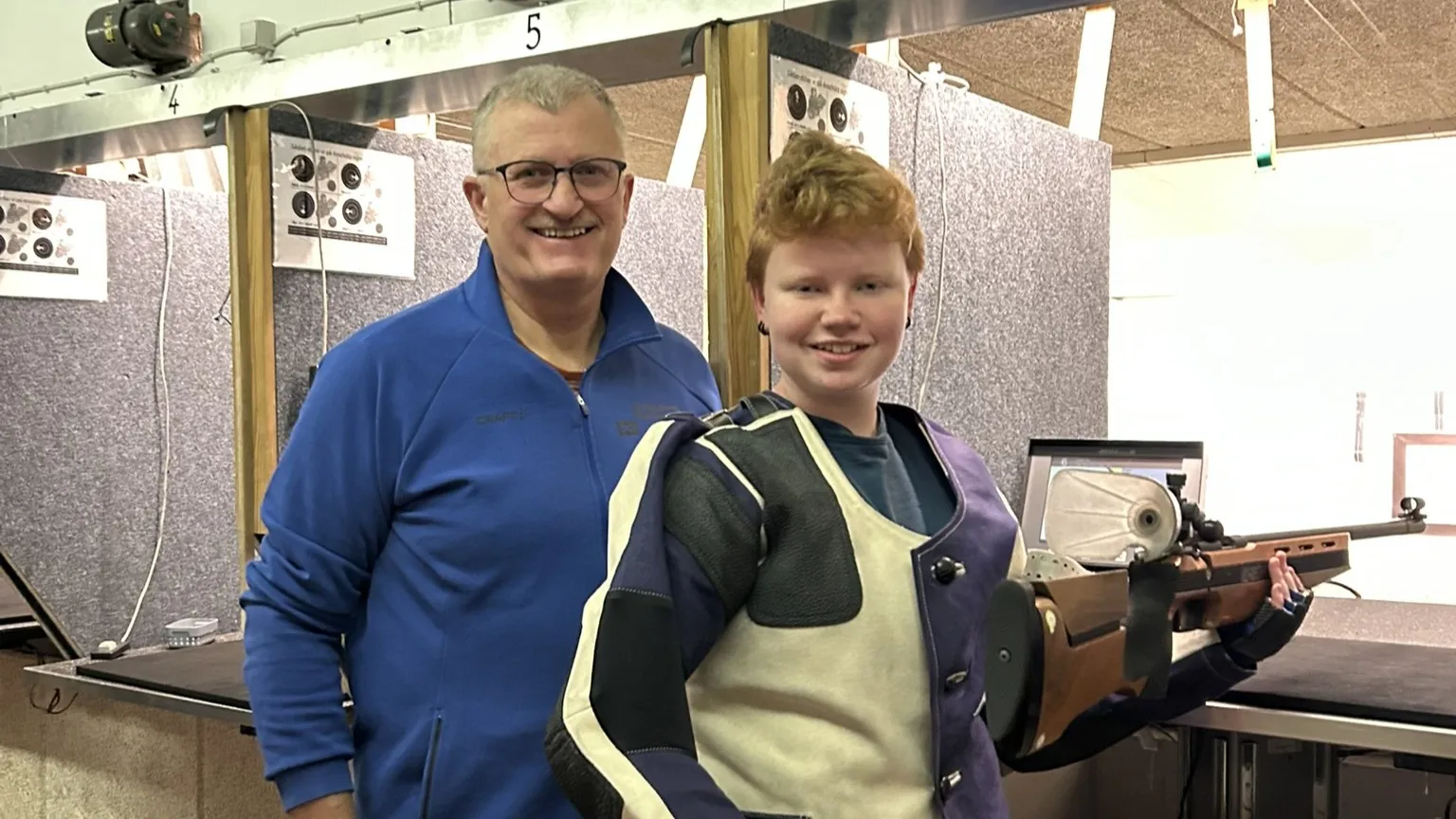 Natacha og Hans Jørgen fra Klejs-Juelsminde Skytteforening