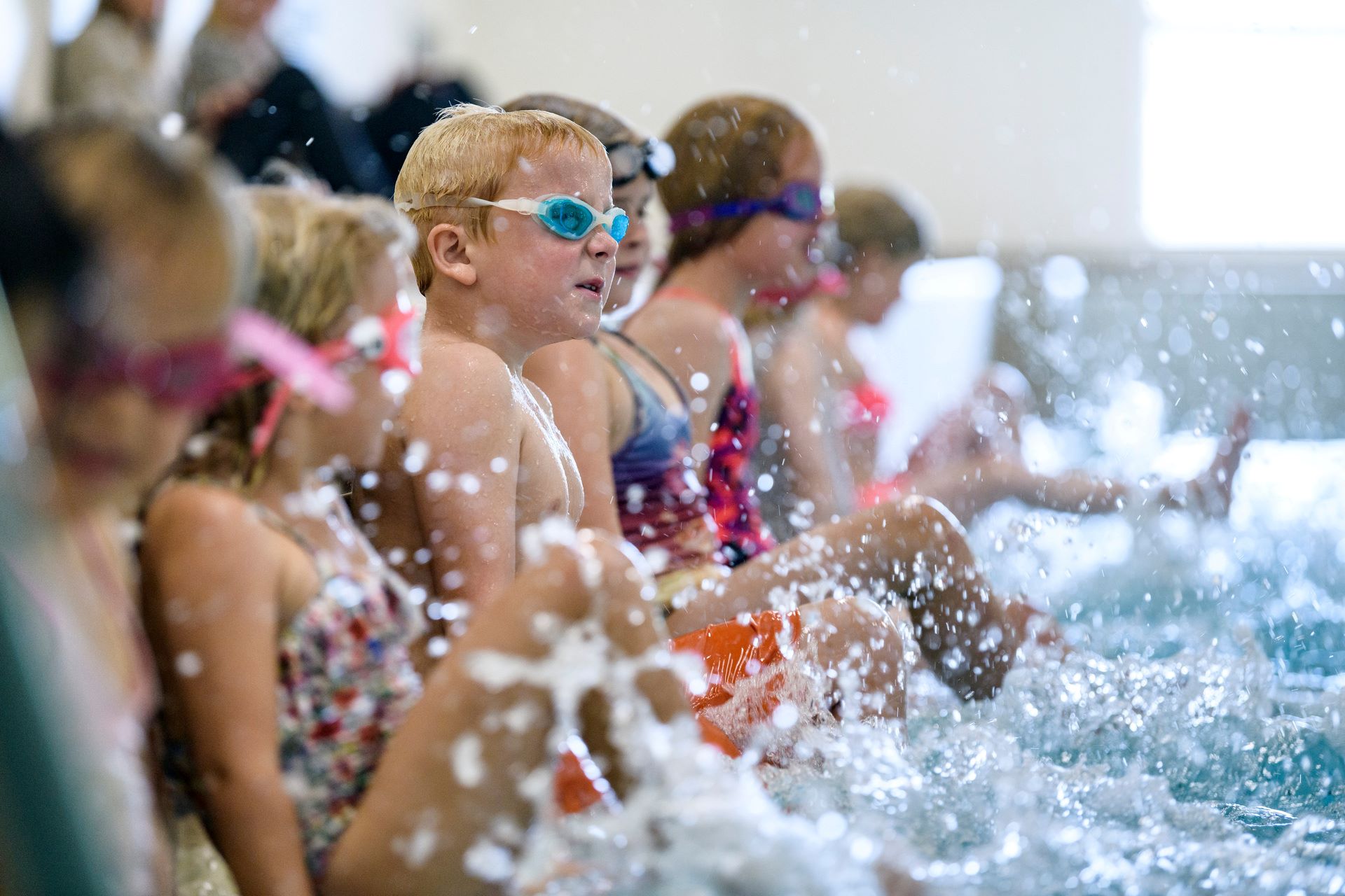 Svømning Børn Begyndersvømning Foto Palle Peter Skov