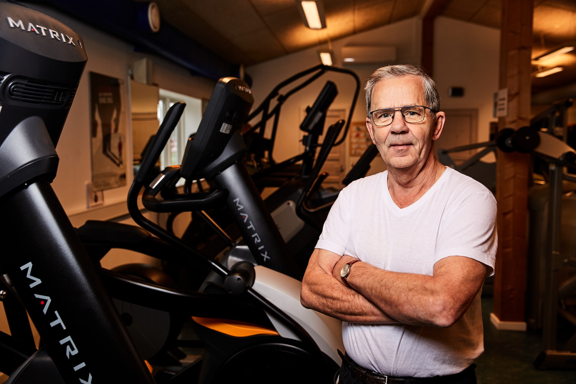 Jan Mogensen er en af idémændene bag fitnessforeningen i Herlev
