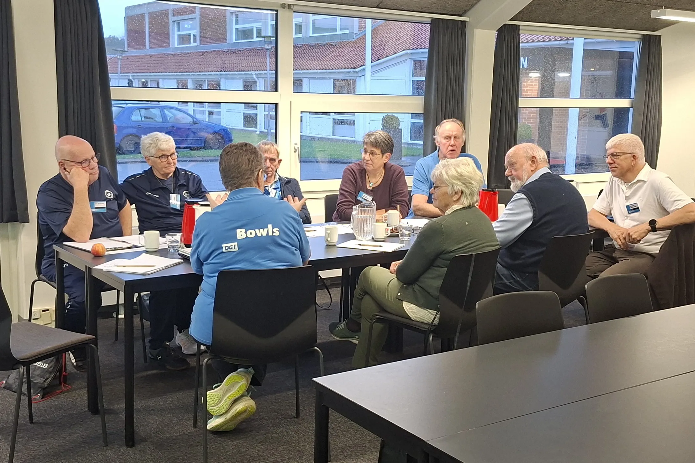Deltagere ved DGI Bowls' årsmøde